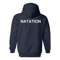 Hooded sweater, Kangaroo type - Adult - Navy