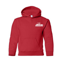 Youth hoodie - Red - CN Chambly