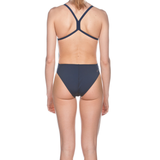 Québec Excellence Synchro - Avec logo - Arena Challenge - Maillot d'entraînement pour femmes - Marine