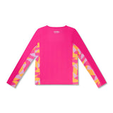 Speedo - Rashguard JR manches longues - Rose