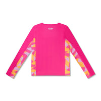 Speedo - Rashguard JR manches longues - Rose