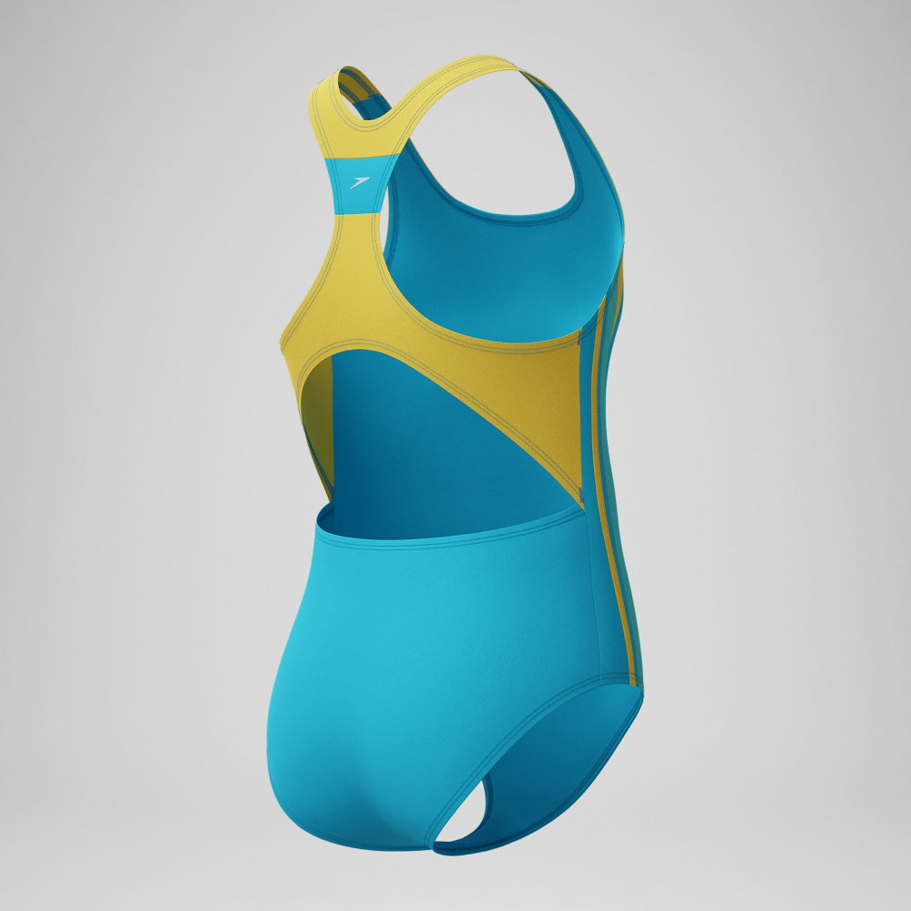 Speedo Infinity Splice - Girl's Swimwear - PICTON BLUE (553)
