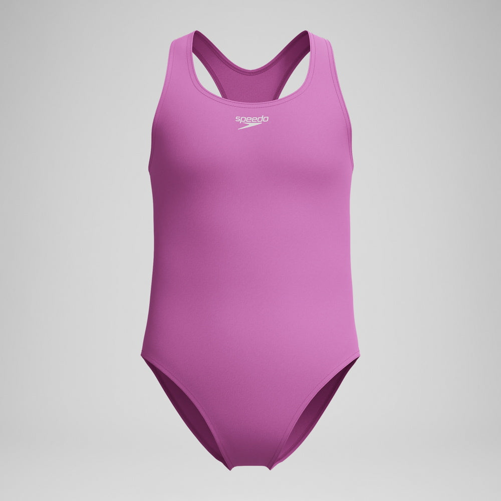 Speedo RACEBACK - Girl's Swimwear - NEON VIOLET