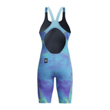 Combinaison de compétition femme Speedo Fastskin Hyperspark Openback Kneeskin