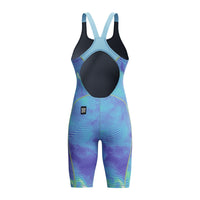 Combinaison de compétition femme Speedo Fastskin Hyperspark Openback Kneeskin