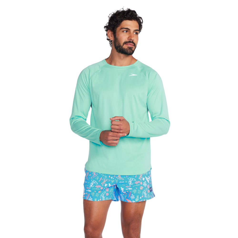 Speedo - BAYBREEZE Rashguard manches longues pour adultes - Arctic Glass