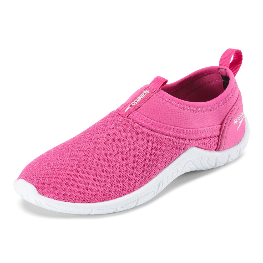 Speedo TIBAL CRUISER - Chaussures d'eau antidérapantes JUVÉNILES - Rose / Blanc