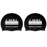 LMRL - Casques de bain en silicone personnalisés - Noir