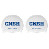 CNSH - Custom silicone bathing caps - White