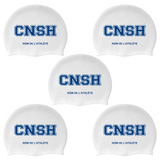 CNSH - Custom silicone bathing caps - White