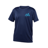 Men&#39;s short-sleeved technical base layer - Navy