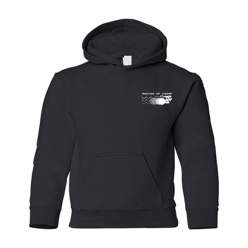Master of Cramp - Chandail molleton à capuchon (Kangourou/Hoodie) - Juvénile - Noir