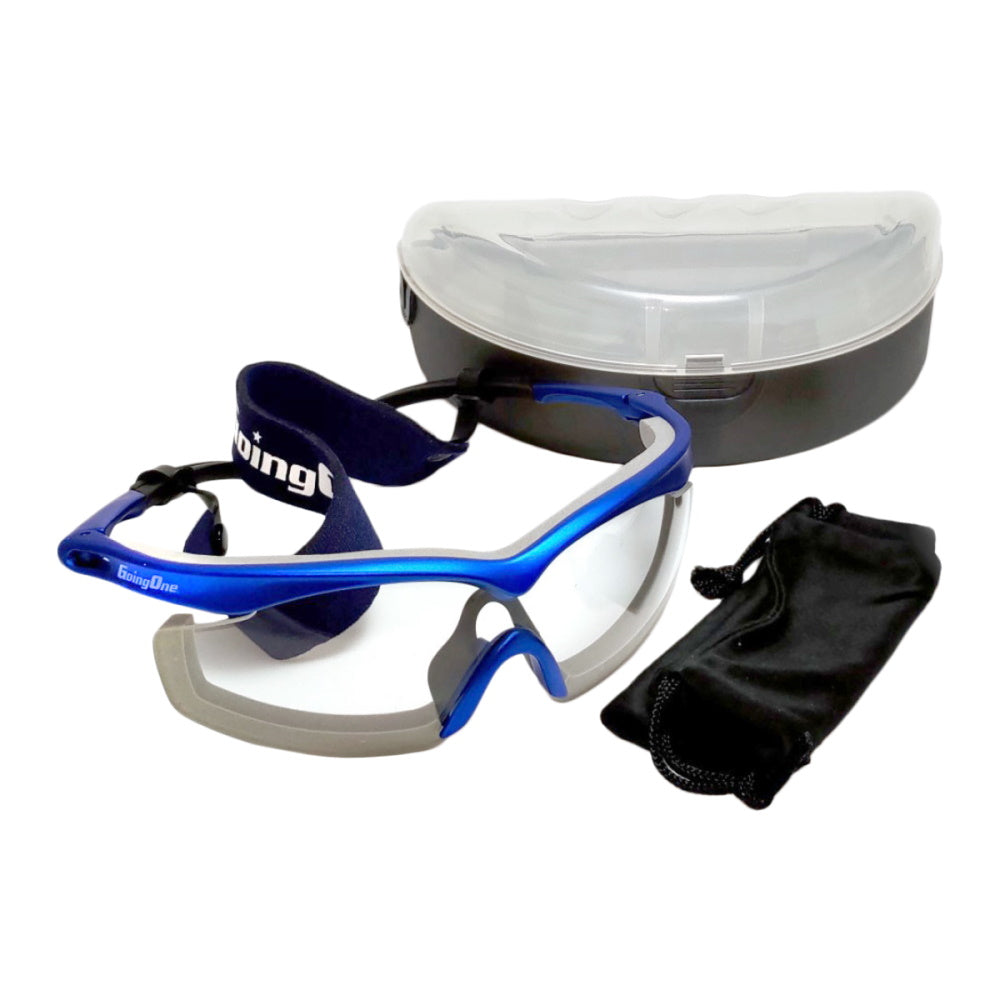 GOING ON - PINACLE - Protective Sports Glasses - Adult / Blue