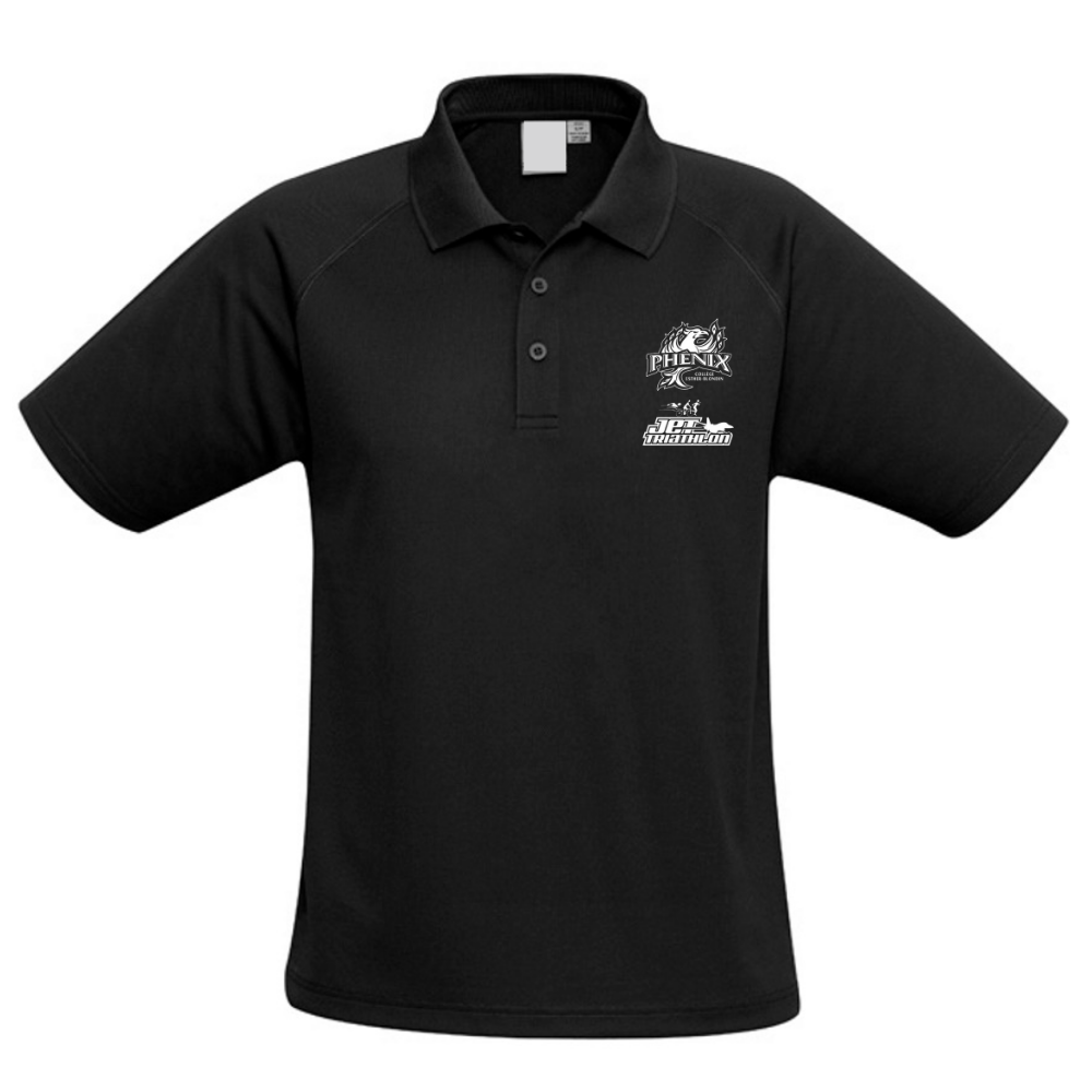 Triathlon-Joliette - Polo - Masculin - Entraîneur - Sports-études - Noir