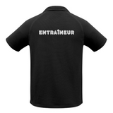 Triathlon-Joliette - Polo - Masculin - Entraîneur - Sports-études - Noir