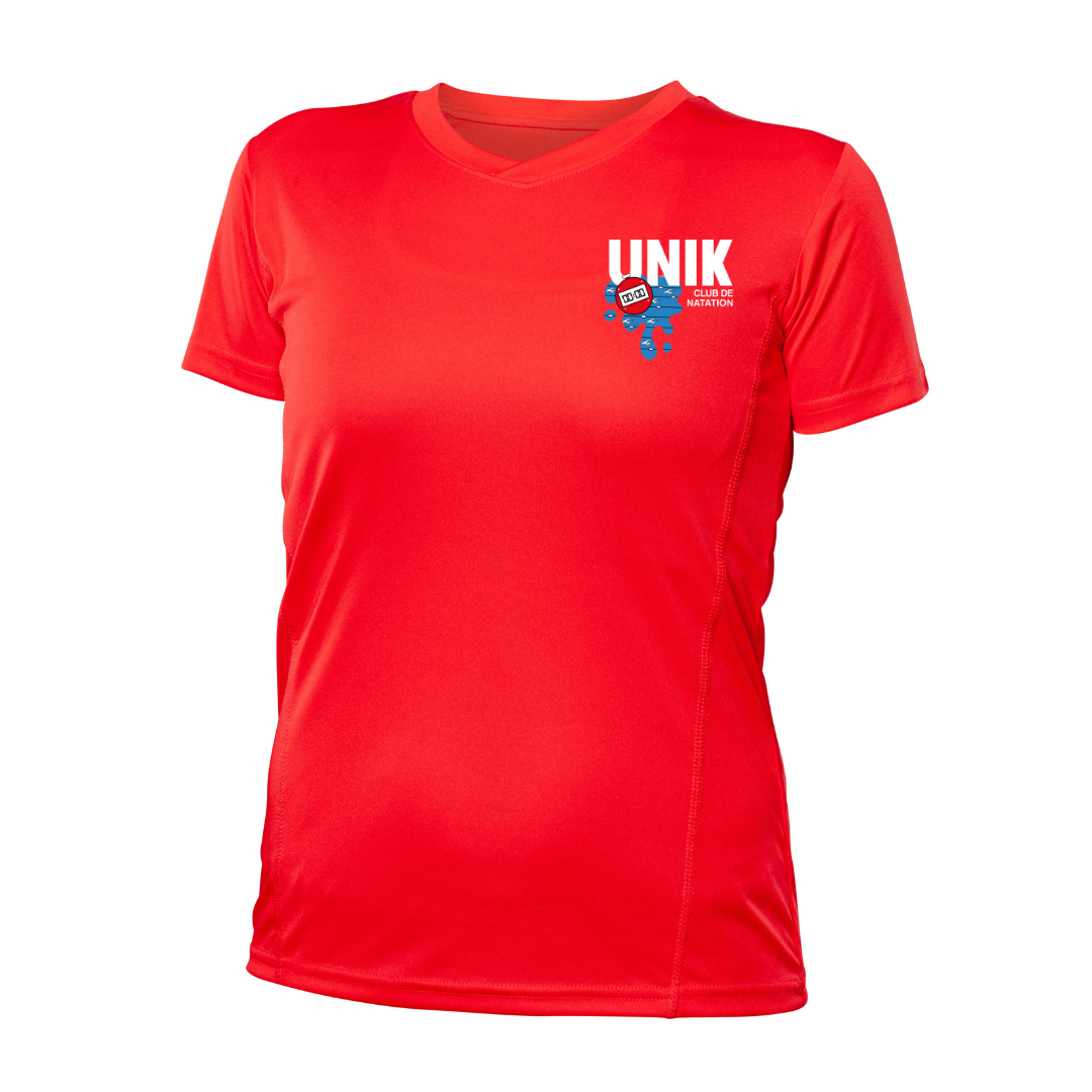 UNIK - T-shirt des supporteurs - Féminin - Rouge