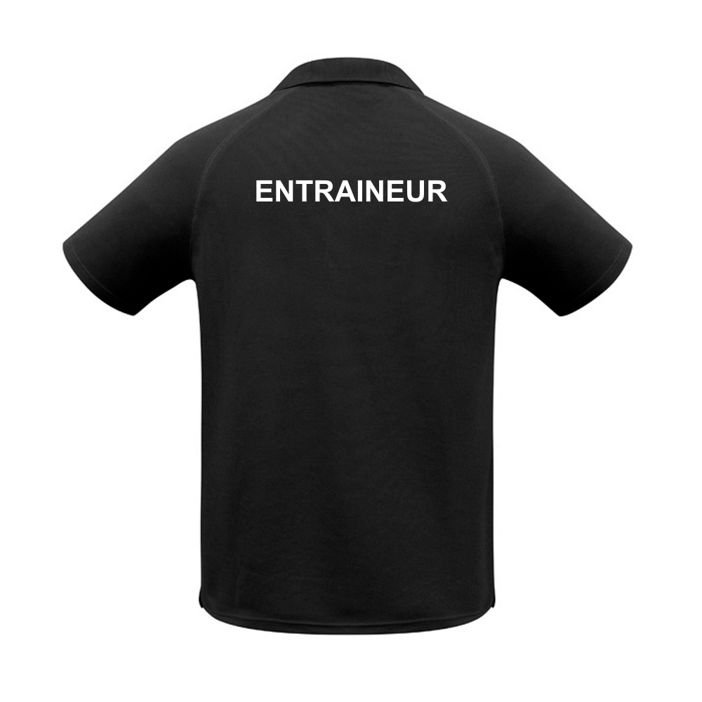 CARO - Polo - Masculin - Entraineur - Noir