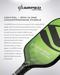 Selkirk AMPED CONTROL S2 Lightweight - Raquette de pickleball - Nouvelle génération