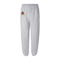 Rouge et Or Badminton - Pantalon molletonné - Adulte - Gris sport