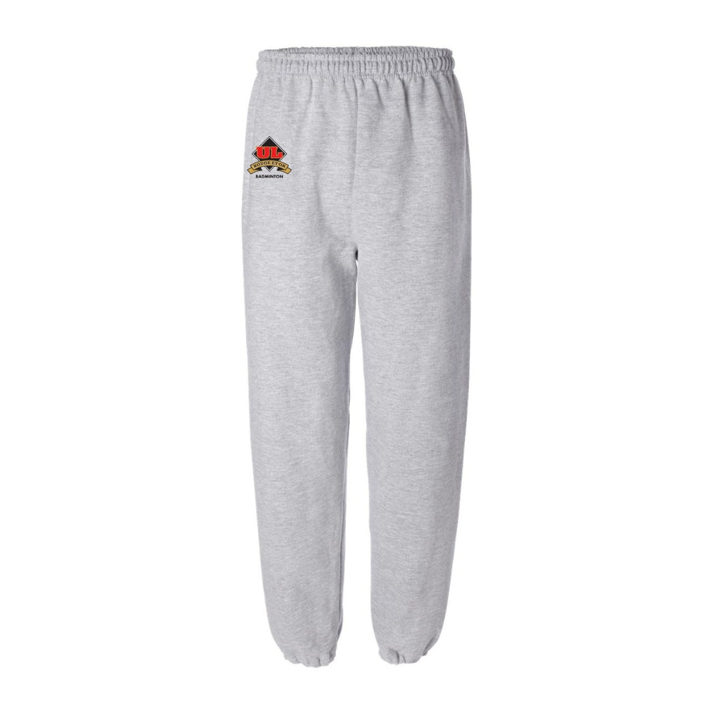 Rouge et Or Badminton - Pantalon molletonné - Adulte - Gris sport