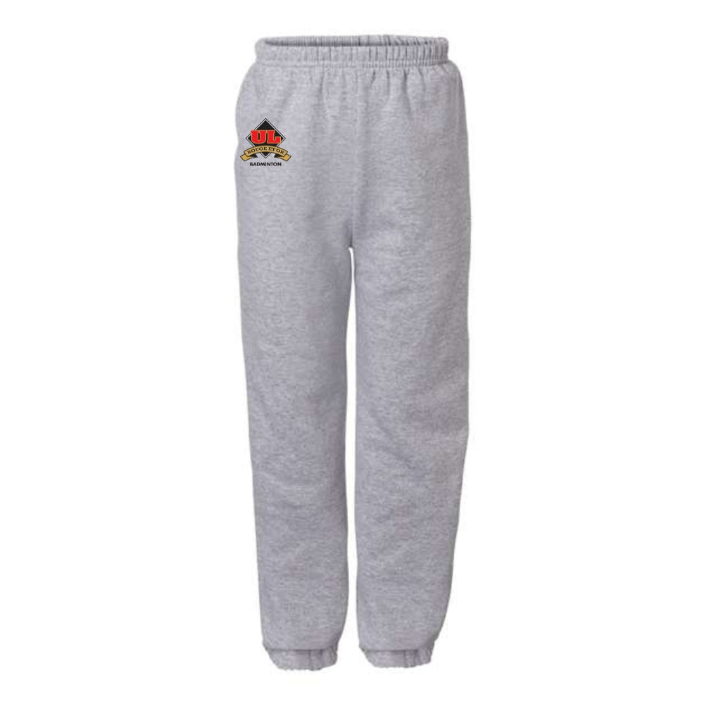 Rouge et Or Badminton - Pantalon molletonné - Juvénile - Gris sport
