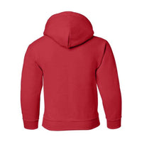 Rouge et Or Badminton - Chandail molleton à capuchon (Kangourou/Hoodie) - Juvénile - Rouge