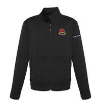 Sporty jacket with zipper - Regular fit - Black