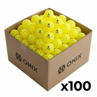 Onix Fuse Pickleball Balls - 100-Pack Bulk Bundle