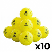 Onix Fuse Pickleball Balls - 10-Pack Bulk Bundle