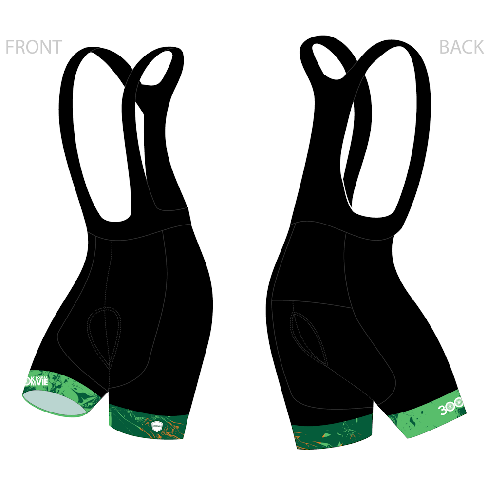 300 km pour la VIE - Nativo - Ergo - Cuissard de type bib pour cycliste