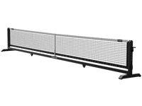 Dominator MAX PRO PORTABLE NET – Filet de pickleball portatif extérieur sur roulettes - Noir