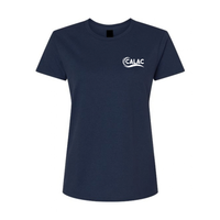 CALAC - Chandail à manches courtes en coton - Féminin - Marine