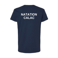CALAC - Chandail à manches courtes en coton - Féminin - Marine