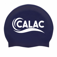 CALAC - Casque de bain en silicone - Marine