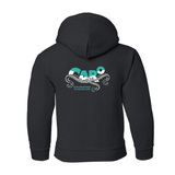 CARO - SPORTS-ÉTUDES - Chandail molleton à capuchon (Kangourou/Hoodie) - Noir - Juvénile
