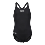 CARO - Arena Swim Pro - Maillot d'entraînement pour filles - Noir