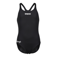 CARO - Arena Swim Pro - Maillot d'entraînement pour filles - Noir