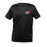 Short-sleeved technical sweater - Child - Black