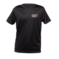 Short-sleeved technical sweater - Child - Black