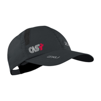 2XU - RUN CAP - Lightweight cap - Regular size - Black