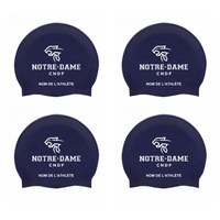 CNDF - Custom Silicone Swim Caps - Navy