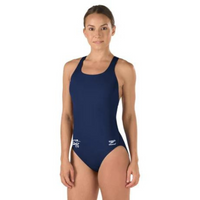 CNDF - Speedo Solid Super Pro Back Endurance+ - Maillot d’entraînement pour femmes - Marine