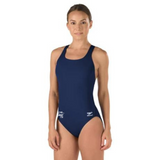 CNDF - Speedo Solid Super Pro Back Endurance+ JUNIOR - Maillot d’entraînement pour filles - Marine (412)