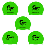 CNSF - Casques de bain en silicone personnalisés - Vert néon