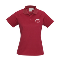CNSH - Polo - ENTRAINEUR - Féminin - Rouge