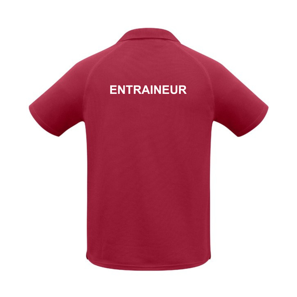 CNSH - Polo - ENTRAINEUR - Masculin - Rouge