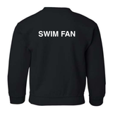 CNSI - Chandail molleton (coton ouaté) - Juvénile - SUPPORTEUR - SWIM FAN - Noir