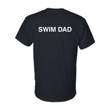 CNSI - Chandail à manches courtes dryblend - Adulte - SUPPORTEUR - SWIM DAD - Noir