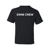CNSI - Chandail à manches courtes dryblend - Juvénile - SUPPORTEUR - SWIM CREW - Noir