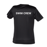 CNSI - Chandail technique à manches courtes - Enfant - SUPPORTEUR - SWIM CREW - Noir